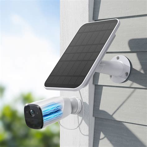 solar panel for eufy camera|eufy wireless security camera solar panel.